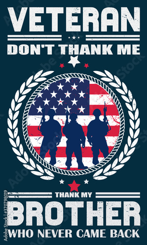 Veteran Brother T-shirt Design