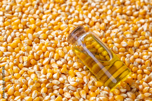 Corn essential oil bottle, ...