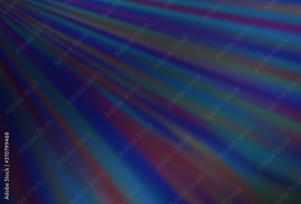 Dark BLUE vector background with straight lines. Dark BLUE vector background with straight lines.
