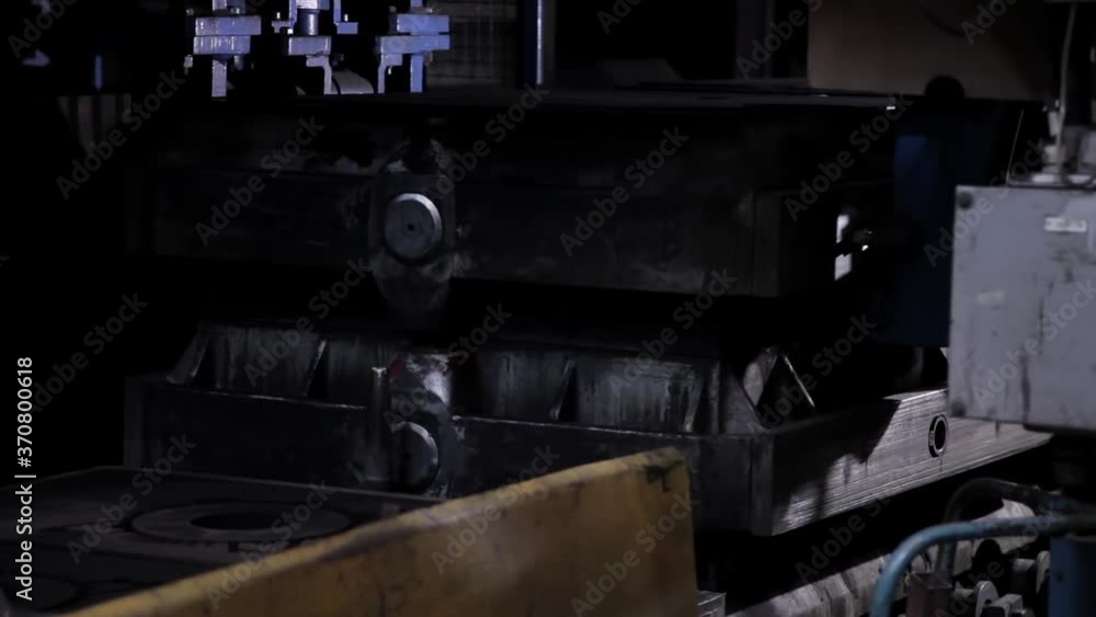 How Engine Blocks Are Cast. Part of a production process of casting Engines Block How Engine Blocks Are Cast. Part of a production process of casting Engines Block