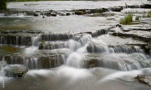 Small waterfalls on the Mississippi River 