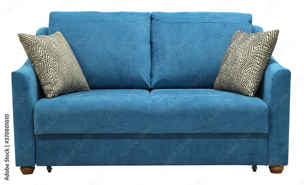 Fototapeta premium Sofa isolated on white background. Including clipping path