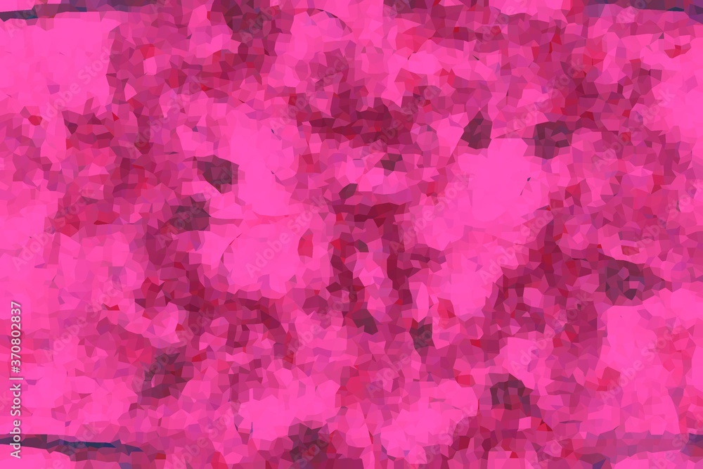 Abstract pink grunge background from polygons.