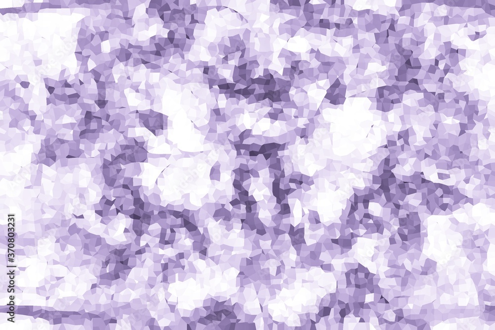 Abstract purple background with polygonal ice shapes