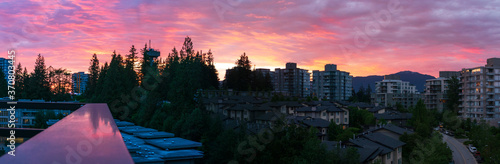 Panoramic urban sunset  © Andrew