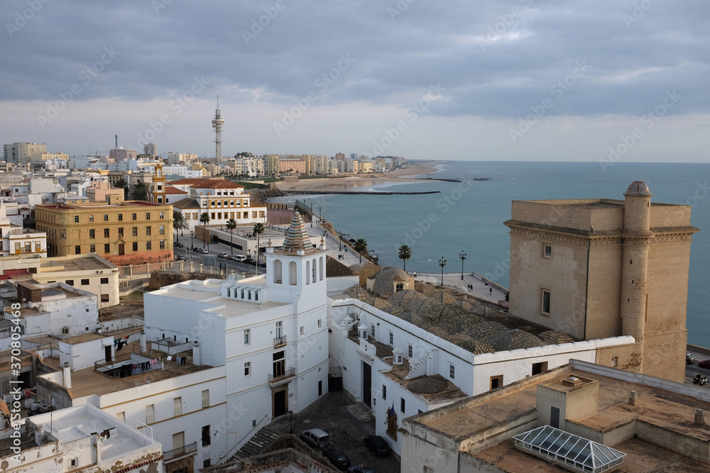 Cadiz Spain waterfront Cadiz Spain waterfront