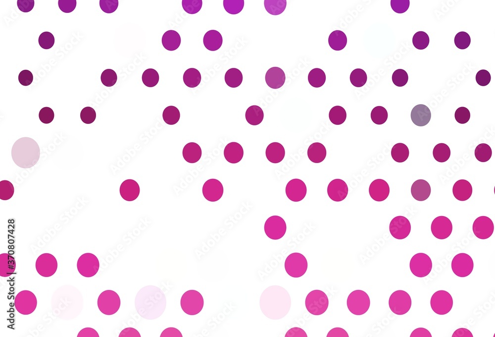 Light Pink vector layout with circle shapes. Light Pink vector layout with circle shapes.