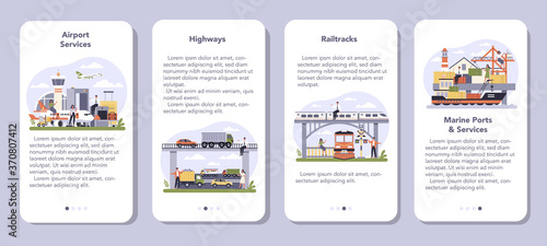 Transportation infrastructure sector of the economy mobile