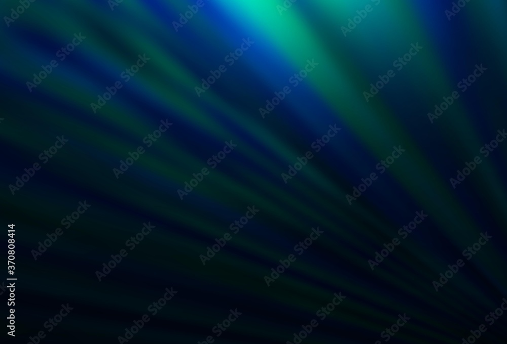 Obraz premium Dark BLUE vector pattern with narrow lines.