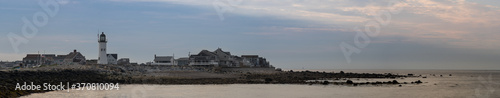 Old Scituate Lighthouse at Sunset, Scituate, Massachusetts, USA. Also known as Scituate Lighthouse © Arthur Hamling