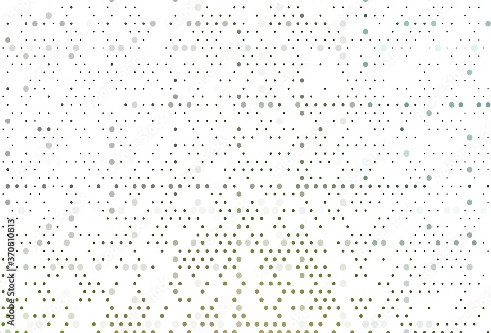Light Green, Yellow vector background with bubbles. Light Green, Yellow vector background with bubbles.