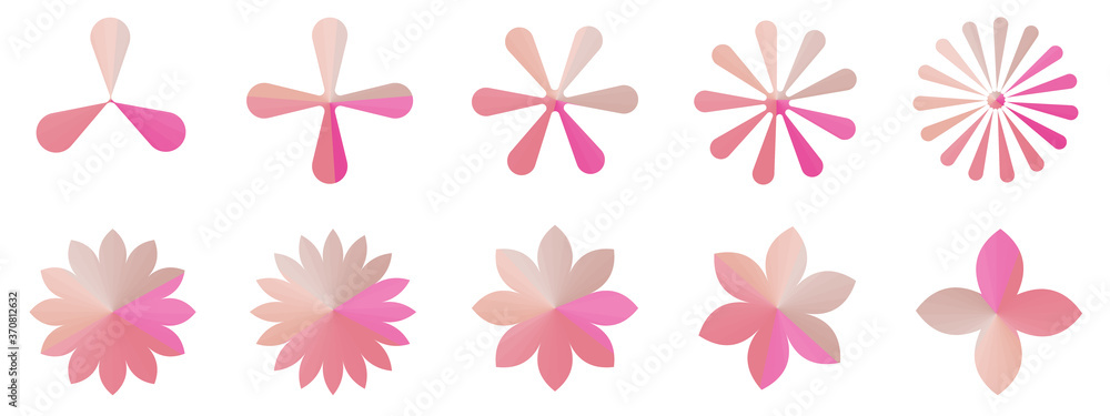 Vector set of Star flower plant Icon decoration with rays, abstract background texture pattern seamless illustration graphic design Vector set of Star flower plant Icon decoration with rays, abstract background texture pattern seamless illustration graphic design