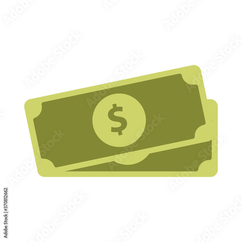 bills money dollars flat style icon