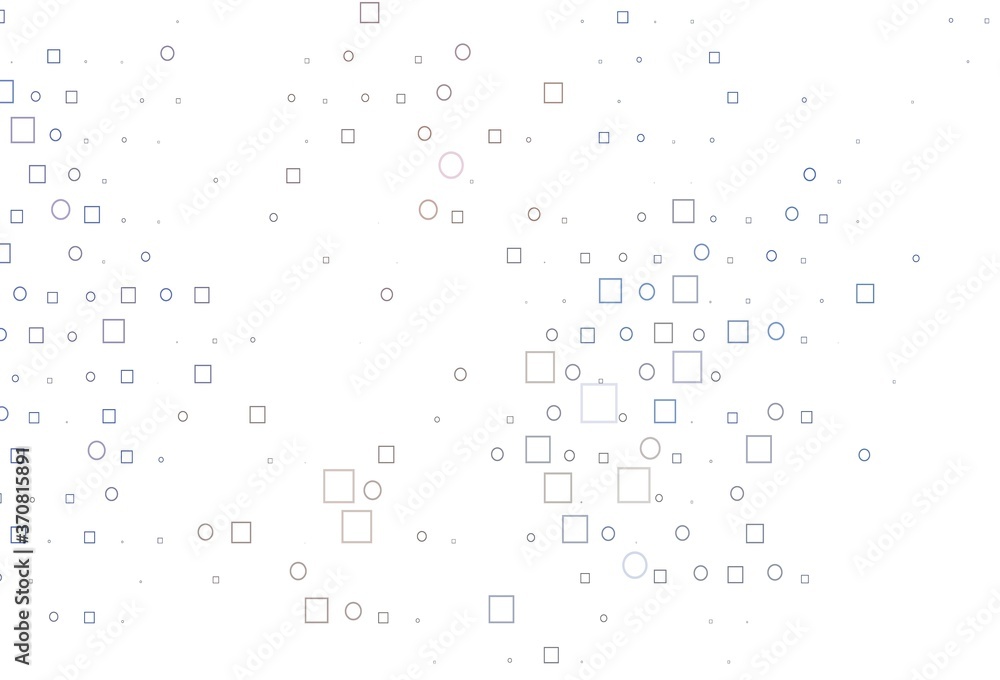 Light Black vector layout with circle spots, cubes. Light Black vector layout with circle spots, cubes.