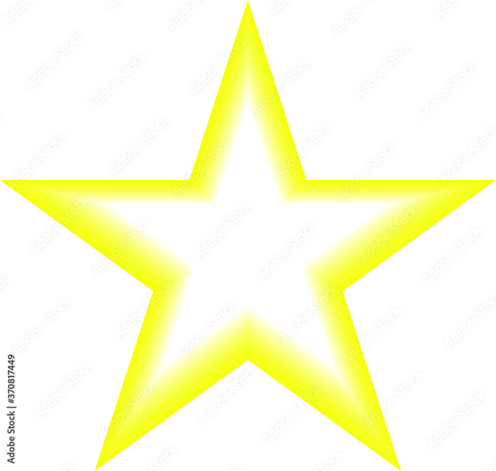 Obraz premium golden star icon