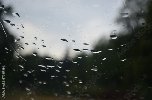 raindrops on window © Елена Бабушкина