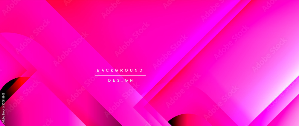Vector geometric abstract background with lines and modern forms. Fluid gradient with abstract round shapes and shadow and light effects Vector geometric abstract background with lines and modern forms. Fluid gradient with abstract round shapes and shadow and light effects