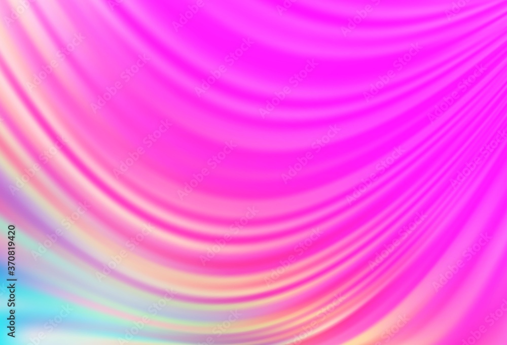 Obraz premium Light Pink vector template with lava shapes.