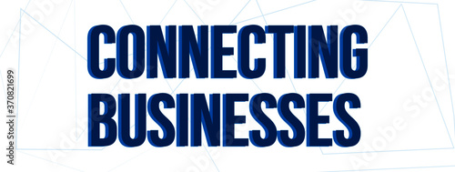 connecting businesses. negocios. oficinas. vector