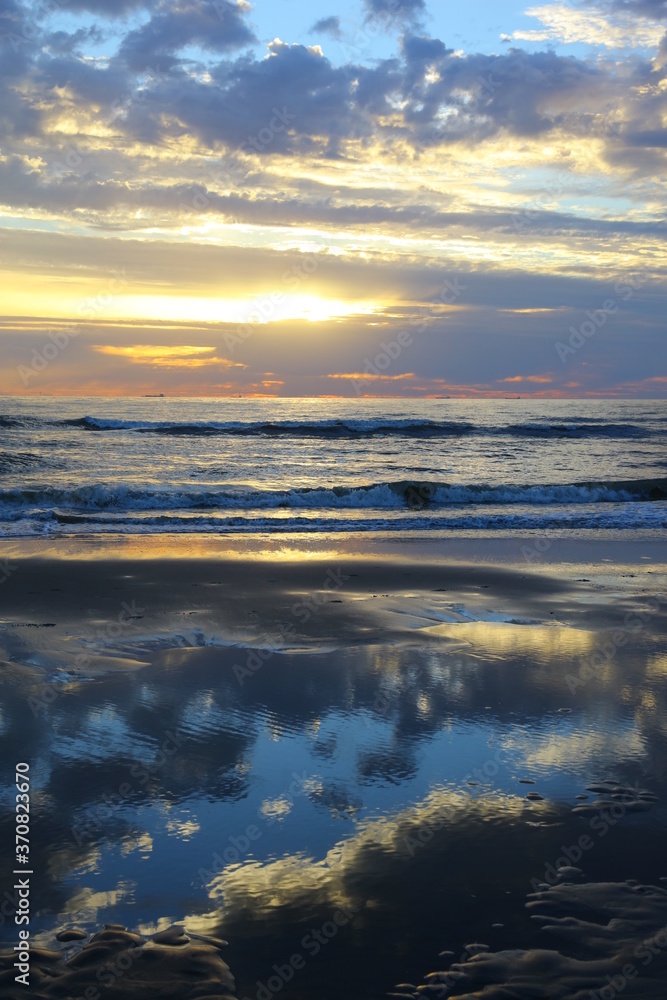 Sonnenuntergang am Strand