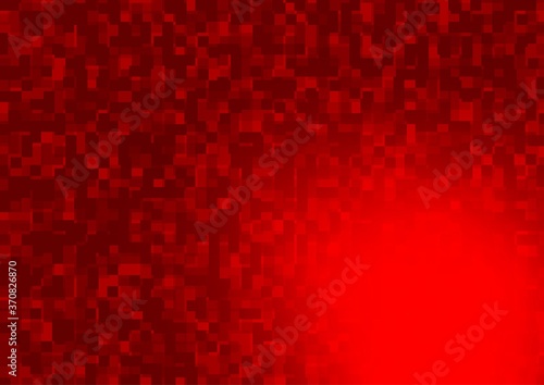 Light Red vector layout with lines, rectangles.