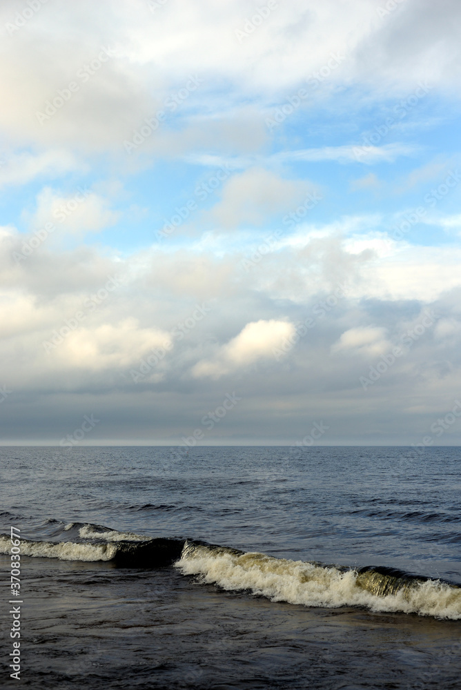 Lake at cloud day. Lake at cloud day.