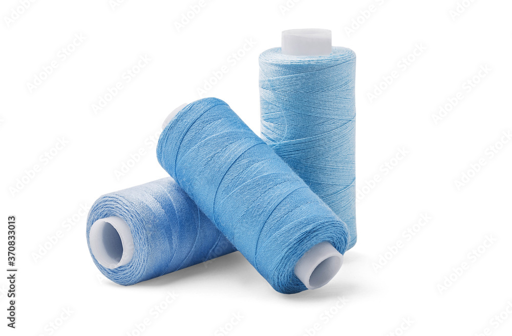 Sewing thread on a white background. Sewing thread on a white background.