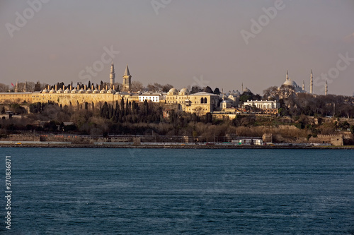 View on the Historic Istanbul Peninsula , Istanbul, Turkey
