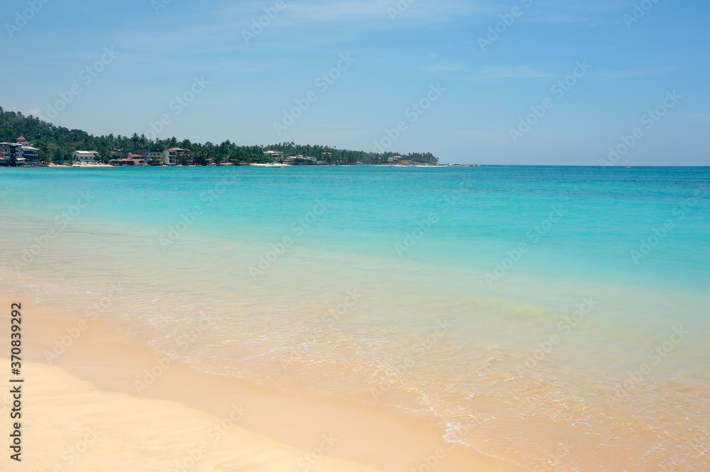The colors of Unawatuna beach, Sri Lanka