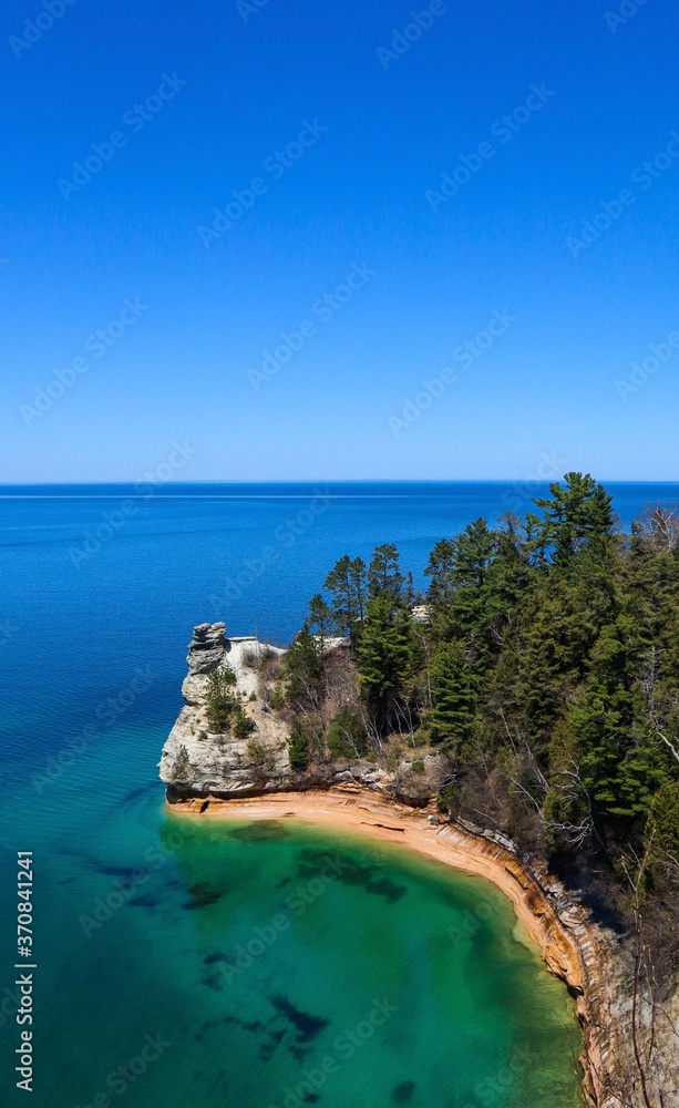 Pictured Rocks National Lakeshore 
Lake Superior