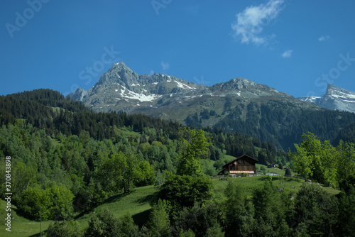 Alpenpanorama in der Schweiz 21.5.2020