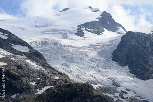 glacier en été - Alpes Suisse