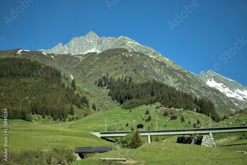 Oberalppass in der Schweiz 21.5.2020
