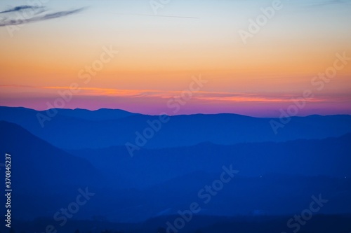 sunset in the mountains © Nikola