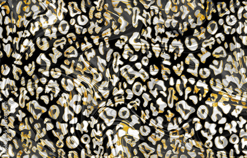 abstract leopard print texture design 