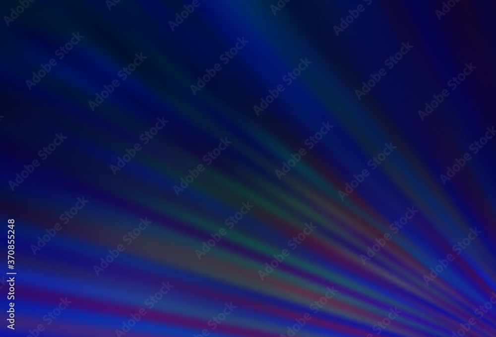 Dark BLUE vector template with repeated sticks. Dark BLUE vector template with repeated sticks.