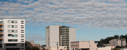  The completed new multi story home unit building  constructed at 277 Mann St. Gosford. June 26, 2020.  photo