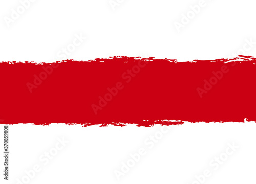 Wallpaper Mural Belarus watercolor protest symbol white-red-white flag icon. Hand drawn illustration, dry brush stains, strokes, spots, isolated gray background. National colors. Painted grunge style texture. Torontodigital.ca