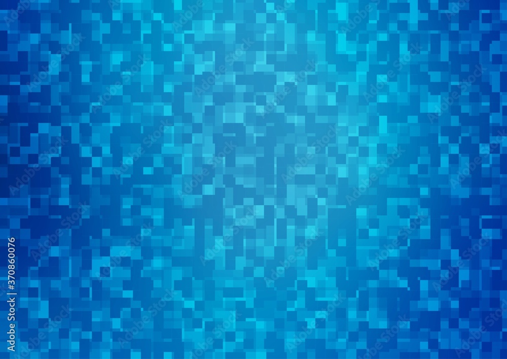 Light BLUE vector texture in rectangular style. Light BLUE vector texture in rectangular style.