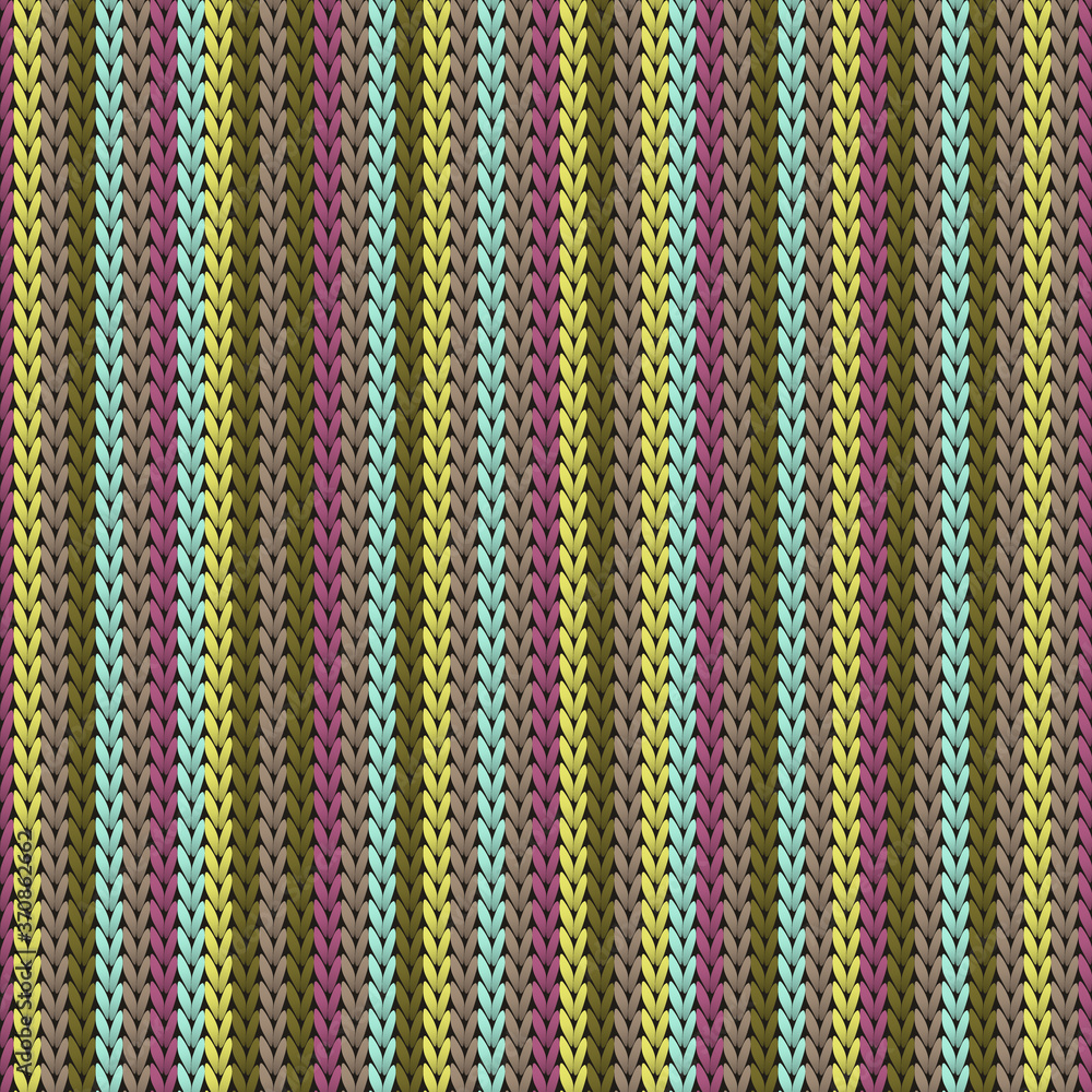 Handicraft vertical stripes knit texture Handicraft vertical stripes knit texture