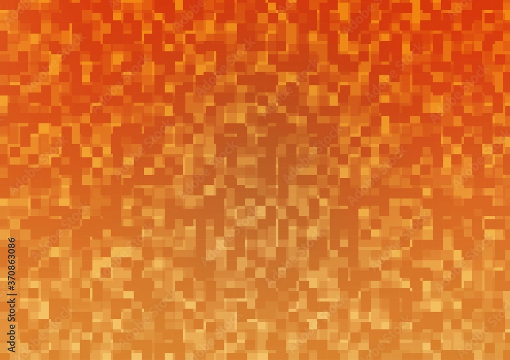 Light Orange vector template with crystals, rectangles. Light Orange vector template with crystals, rectangles.