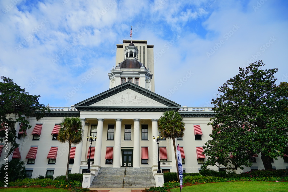 Fototapeta premium Florida Capitol at Tallahassee, Florida, USA