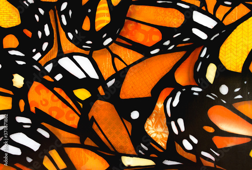 stained glass window pattern