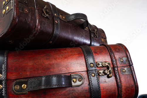 Vintage suitcases. Antique ...