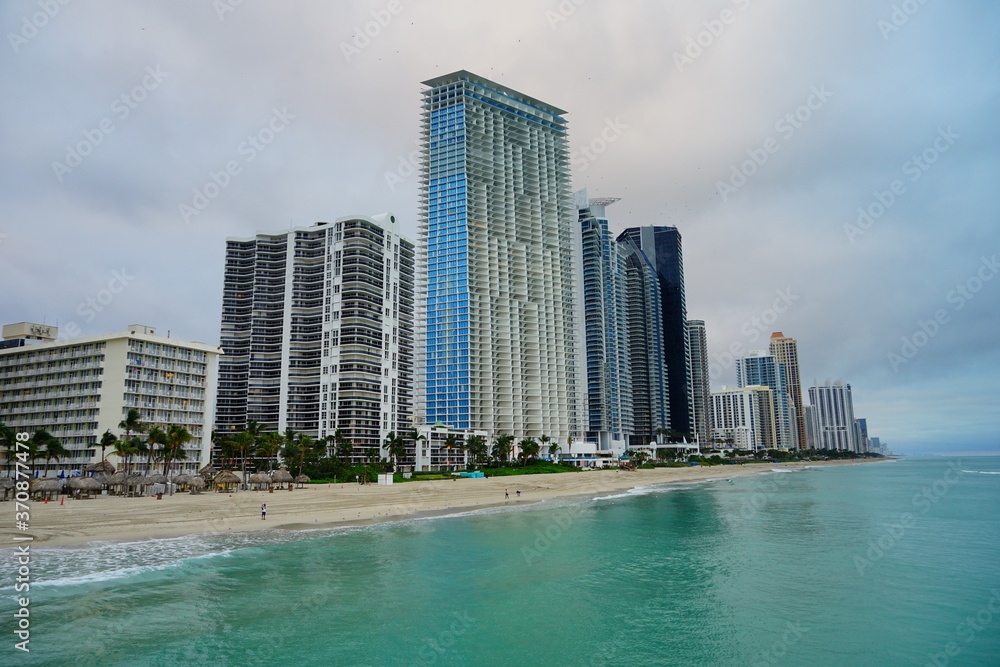 Miami north beach at sun rise Miami north beach at sun rise