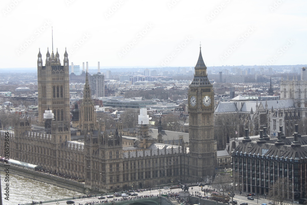 Obraz premium panorama of parliament building in london