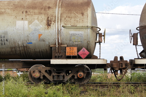 old steam train