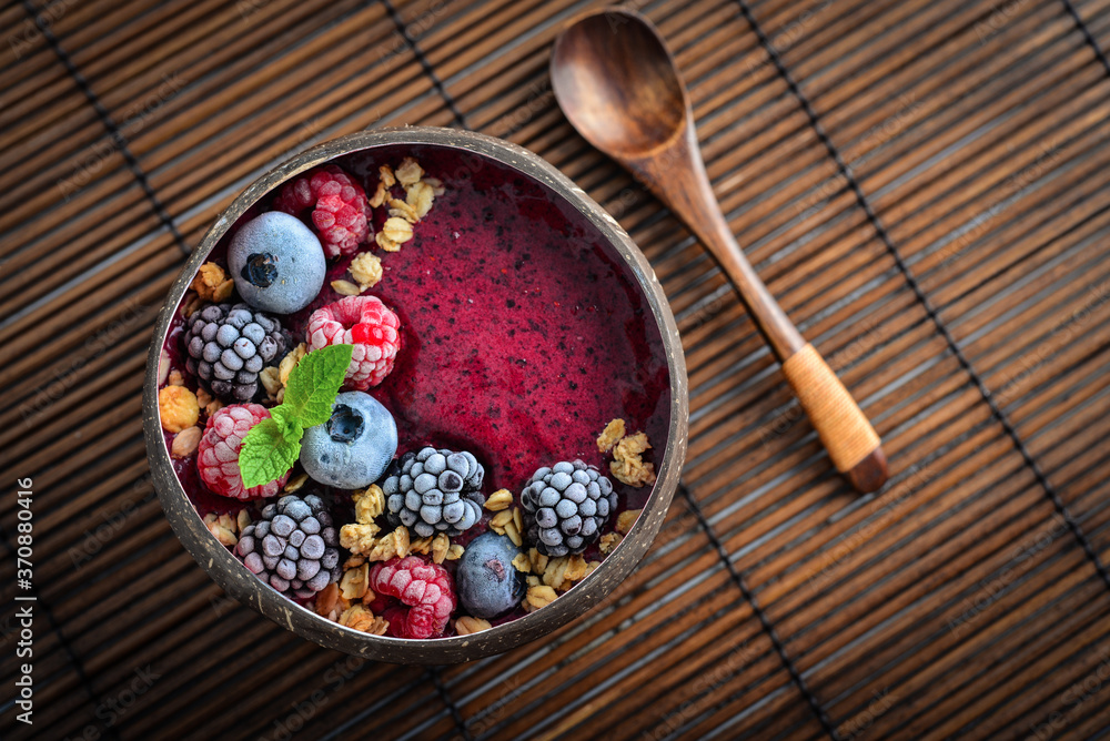 Acai smoothie bowl Acai smoothie bowl