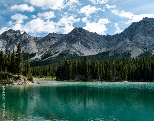 mountain lake in Alberta