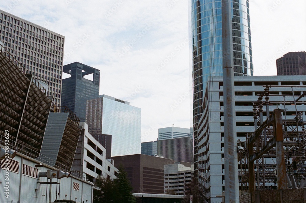Obraz premium downtown houston 